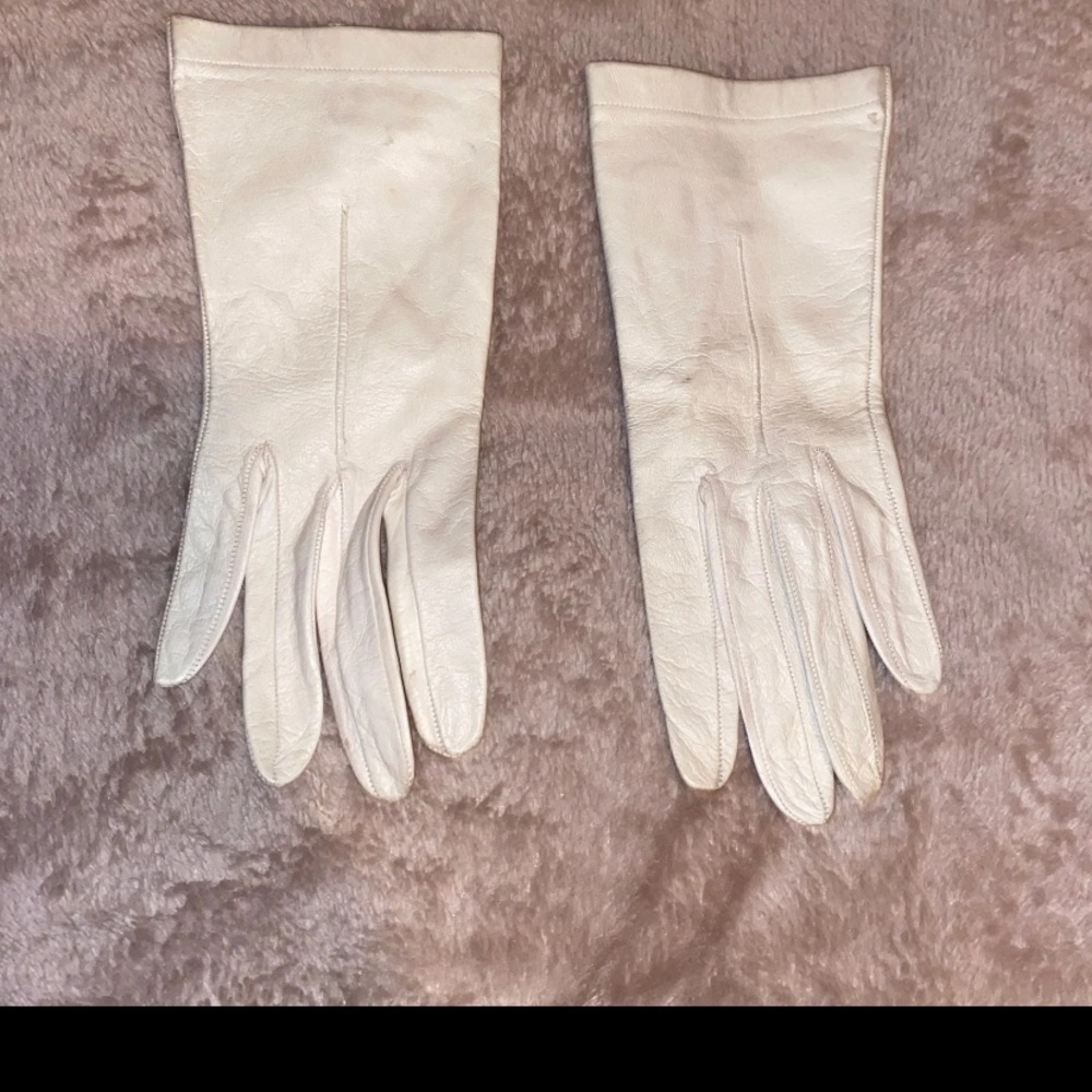Leather gloves-S